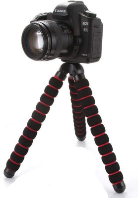 

BUY GENUINE Best Collection Portable Flexible Mini Tripod Stand with Phone Holder Octopus Tripod For Gopro DSLR Camera AND ALL SMARTPHONE Tripod(Multicolor, Supports Up to 1000)