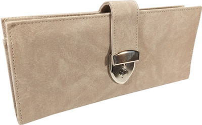 

Fashio Women Beige Artificial Leather Wallet(5 Card Slots)