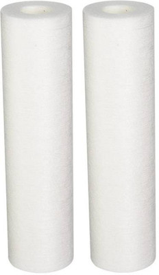 

Morning Star Technology RO Water Purifiers PP Spun Filter with Ultra Filtration Technology + Grooved Type Offering Better Sand/Silt/ Mud Filtration for RO UV UF Water Purifiers 10inch 5 Micron Food Grade PP Spun Candle / cartridge / filter ( Pack of 02 ) 