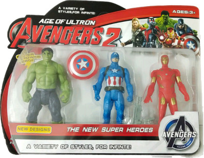 

ClueSteps Age of ULTRON Avengers 2 A Variety of Styles, For Infinite, The New Super Heroes (Hulk, Captain America, Iron Man)(Multicolor)