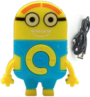 

LIFEMUSIC Minions mp3 player For High Sound T1 MP3 Player(Multicolor, 0 Display)