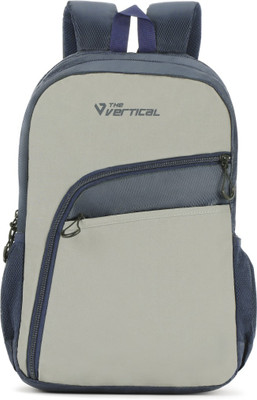 

The Vertical SLANT 25 L Laptop Backpack(Grey), Navy/grey
