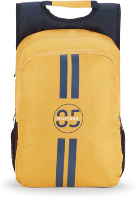 

Tommy Hilfiger Cool 16.2 L Backpack(Black, Yellow)