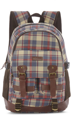 

The Vertical CAMDEN 24 L Laptop Backpack(Red, Beige, Blue), Navy
