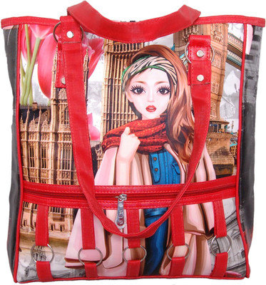 

qooqle RED COLOR BARBIE DOLL GIRLS Shoulder Bag(Red, 10 L)
