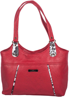 

Power Point Red Ruby Ladies Medium Handbag Waterproof Shoulder Bag(Red, 5 L)