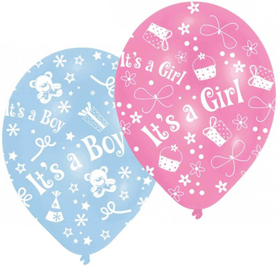 

GemStar PartyCrafts Printed BALLON-LETTER-0001#POC1# Balloon(Multicolor, Pack of 30)