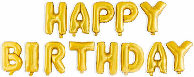 

GemStar PartyCrafts Printed GemStar PartyCraft-014 Letter Balloon(Yellow, Pack of 13)