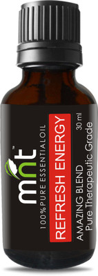 

MNT REFRESH ENERGY AMAZING BLEND ESSENTIAL Oil (30ml) Pure Therapeutic Grade for Yoga & Balancing Energy(30 ml)