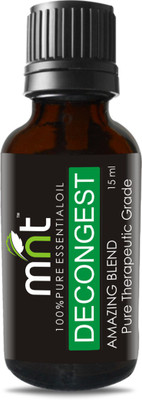 

MNT DECONGEST AMAZING BLEND ESSENTIAL Oil (15ml) Pure Therapeutic Grade For Mind & Body Sense of Relaxation(15 ml)