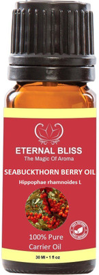 

Eternal Bliss "Sea buckthorn Cold Pressed Carrier Base Oil (30ML) - Pure Natural & Undiluted For Skin Care & Hair Care Hair Oil||Sea buckthorn oil||Pure Sea buckthorn oil||Virgin Sea buckthorn oil "(30 ml)