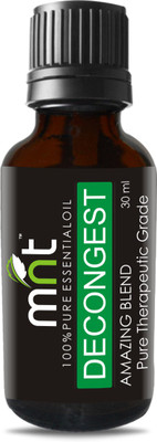 

MNT DECONGEST AMAZING BLEND ESSENTIAL Oil (30ml) Pure Therapeutic Grade For Mind & Body Sense of Relaxation(30 ml)