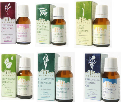

Mesmara Essential Oil set of 6 15ml oils Combo -1(15 ml)