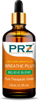 

PRZ BREATHE PLUS BELIEVE BLEND ESSENTIAL Oil (15ml) Pure Therapeutic Grade(15 ml)