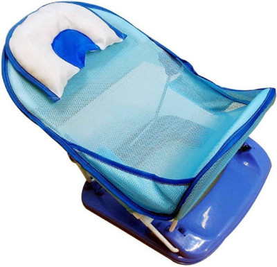 

Samaaya Baby Bath Bed , Baby Bather With Removable Head Support Cushion for toddler Baby Bath Seat (Blue) Baby Bath Seat(Blue)
