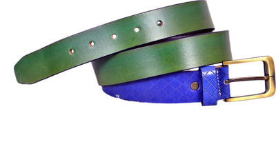 

Leather Pavilion Men Casual Multicolor Genuine Leather Belt, Multi