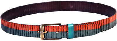 

Leather Pavilion Men Casual Multicolor Genuine Leather Belt, Multi