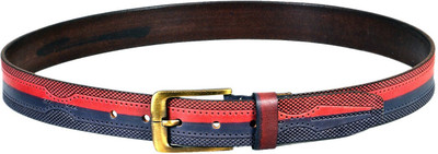 

Leather Pavilion Men Casual Multicolor Genuine Leather Belt, Multi