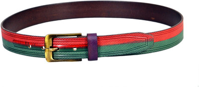 

Leather Pavilion Men Casual Multicolor Genuine Leather Belt, Multi