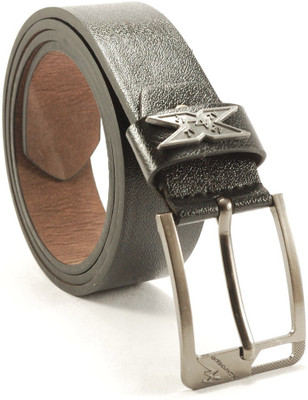 

AZ Men Casual, Formal Brown Artificial Leather Belt, Black