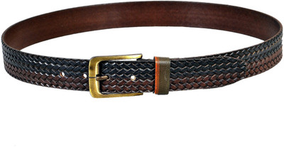 

Leather Pavilion Men Casual Multicolor Genuine Leather Belt, Multi