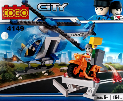

COGO Helicopter Set ( 4149 )(Multicolor)