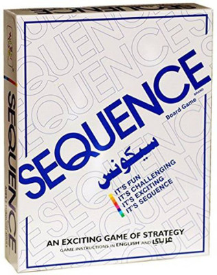 

eEdgestore Sequence Board Games for Kids/Adults, Sequence Game Family Card Board Game, Suitable for 2-12 Players Family Game Board Game
