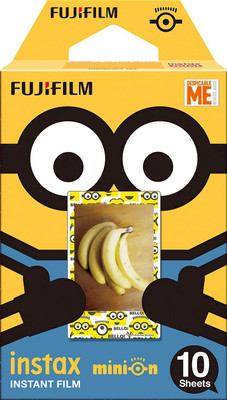 

Fujifilm Instax Minion 10 Sheet Pack Film Roll(Yes 800 ISO Pack of 10)