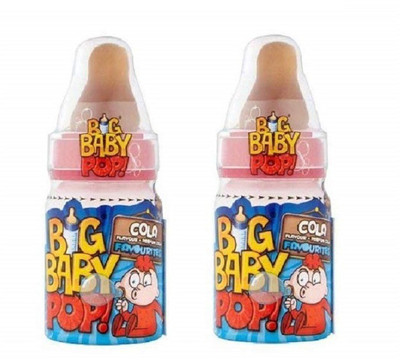 

Big Baby Pop Hard Candy Cola 32g Pack of 2 Cola Powder Candy(Pack of 2)