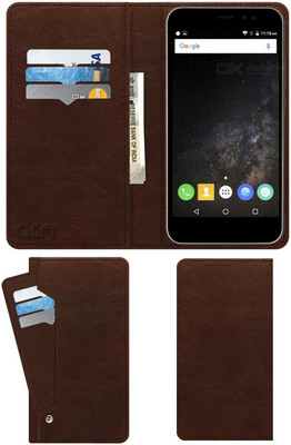 ACM Flip Cover for Zte Nubia N1 Lite(Brown, Cases with Holder, Pack of: 1)