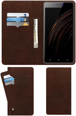 ACM Flip Cover for Swipe Elite Note 4g(Brown, Cases with Holder, Pack of: 1)