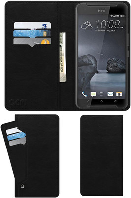 ACM Flip Cover for Htc One X9(Black, Cases with Holder, Pack of: 1)