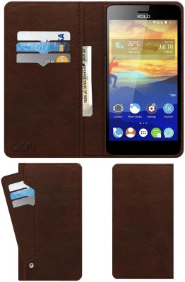 ACM Flip Cover for Xolo Black 3gb(Brown, Cases with Holder, Pack of: 1)