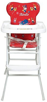 

Samaaya Baby High Chair With Front Food And Sfaety Tray(Red)