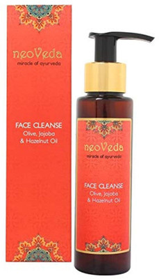 

NeoVeda Face Cleanse Olive, Jojoba & Hazelnut Cleansing Oil(100 ml)