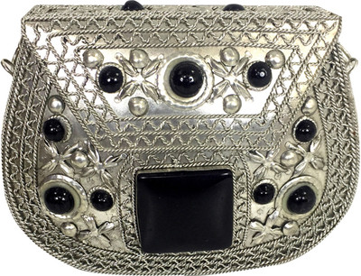 

Butterfly Party Silver, Black Clutch, Black;silver