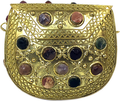 

Butterfly Party Gold Clutch