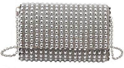

Niche Party Silver Clutch