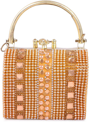 

samaa Party Gold Clutch