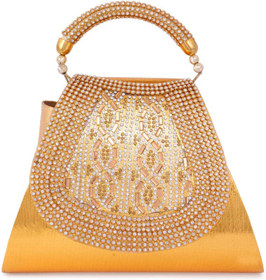 

samaa Party Gold Clutch