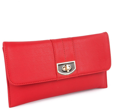 

Kleio Casual Red Clutch