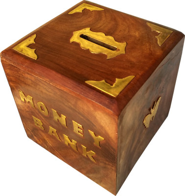 

SRE Square Bank Coin Bank(Brown)
