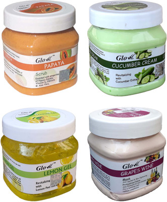 

Glow Right JASHM SPECIAL FACIAL SET VI(Set of 4)