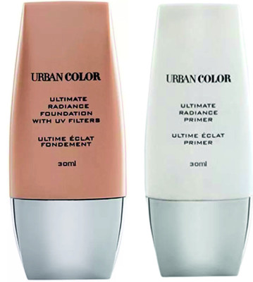 Urban color ultimate radience foundation (natural) and Primer(Set of 2)