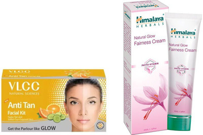 

Himalaya Natural Glow Fairness Cream, Papaya Fruit Facial Kit(Set of 2)