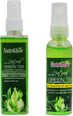 

NutriGlow SET of 1 Green Tea Toner + 1 Green Tea Serum(Set of 1)