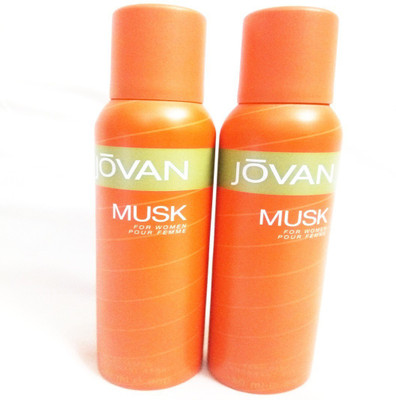 

Jovan MUSK Body Spray - For Women(300 ml, Pack of 2)
