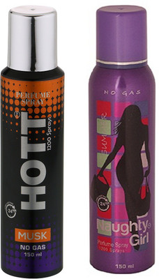 

Lyla Blanc Mens MUSK & SUMMER - (Set of 2, No Gas Deodorant for Couple) (150ml each) Perfume Body Spray - For Men(150 ml, Pack of 2)