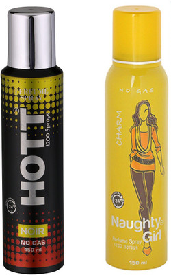 

Lyla Blanc Mens NOIR & CHROME - (Set of 2, No Gas Deodorant for Couple) (150ml each) Perfume Body Spray - For Men(150 ml, Pack of 2)