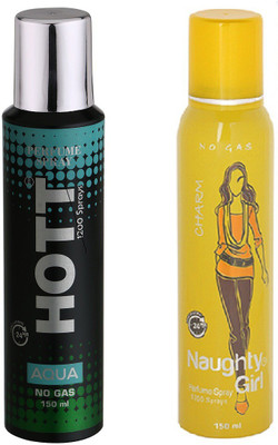 

Lyla Blanc Mens AQUA & CHROME - (Set of 2, No Gas Deodorant for Couple) (150ml each) Perfume Body Spray - For Men(150 ml, Pack of 2)